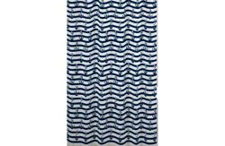 Sabichi Hope and Anchor Shower Curtain - Blue.